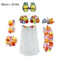 thumbnail image 1 of 1 Set 60cm Adult Party Hawaii Dress Hula Grass Skirt, 1 of 5
