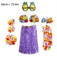 thumbnail image 1 of 1 Set 60cm Adult Party Hawaii Dress Hula Grass Skirt, 1 of 5