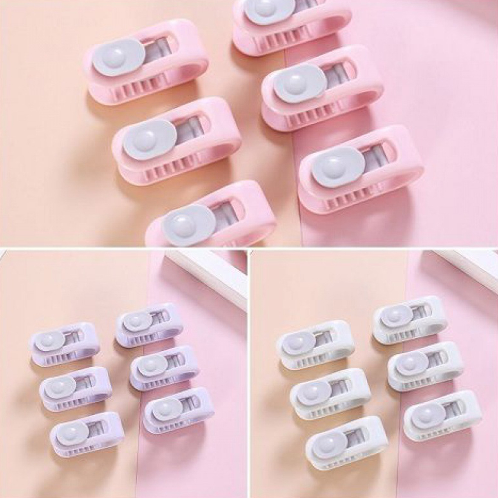 1 Set 6pcs Quilt Holder Quilt Cover Nonslip Buckle Bed Sheet Clip Bed