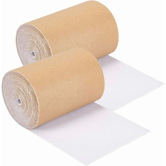 1 Set 8 Yards Adhesive Velvet Flocking Liner for Jewelry Drawer Craft Fabric Peel Stick White 100x0.5mm