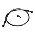 thumbnail image 1 of 1 Set 80cm Length Brake Hose Motorcycle Hydraulic Brake Line Oil Hose Pipe Fitting with Banjo, 1 of 7