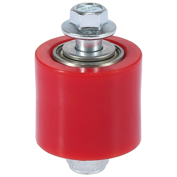 1 Set 8mm Chain Roller Pulley Chain Tensioner Motorcycle Red