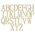 thumbnail image 1 of 1 Set, A - Z 4 Inch X 1/4 Inch Fangsong Font Wood Letters For Art & Craft Project, Made in USA, 1 of 1