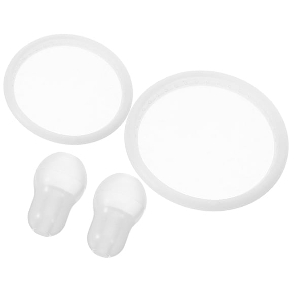 1 Set Adult Stethoscope Diaphragm Replacement Stethoscope Diaphragm Pediatric Stethoscope Diaphragm with Ear Pieces