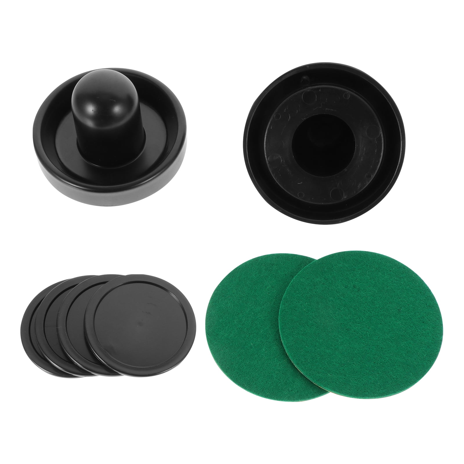 1 Set Air Hockey Pucks Pushers Air Hockey Replacement Accessories for