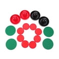 thumbnail image 1 of 1 Set Air Hockey Pushers and Pucks Air Hockey Game Table Replacement Accessories, 1 of 7