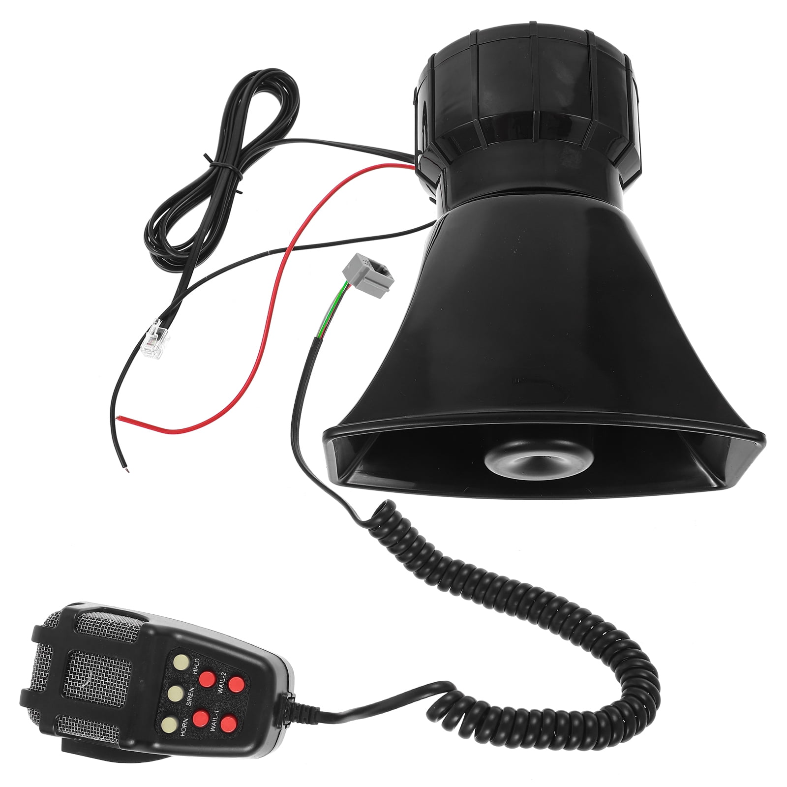 1 Set Air Horn Car Pa System 12v Outdoor Pa System Siren Speaker Truck Horn Atv Accessory