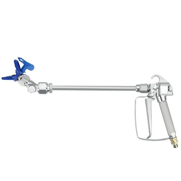 1 Set Airless Wall Paint Sprayer Machine Accessories 815 Spray with 517 Nozzle Adapter and 30cm Extension Rod