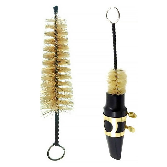 1 Set Alto Sax Mouthpiece with Reed Ligature and Saxophone Cleaning