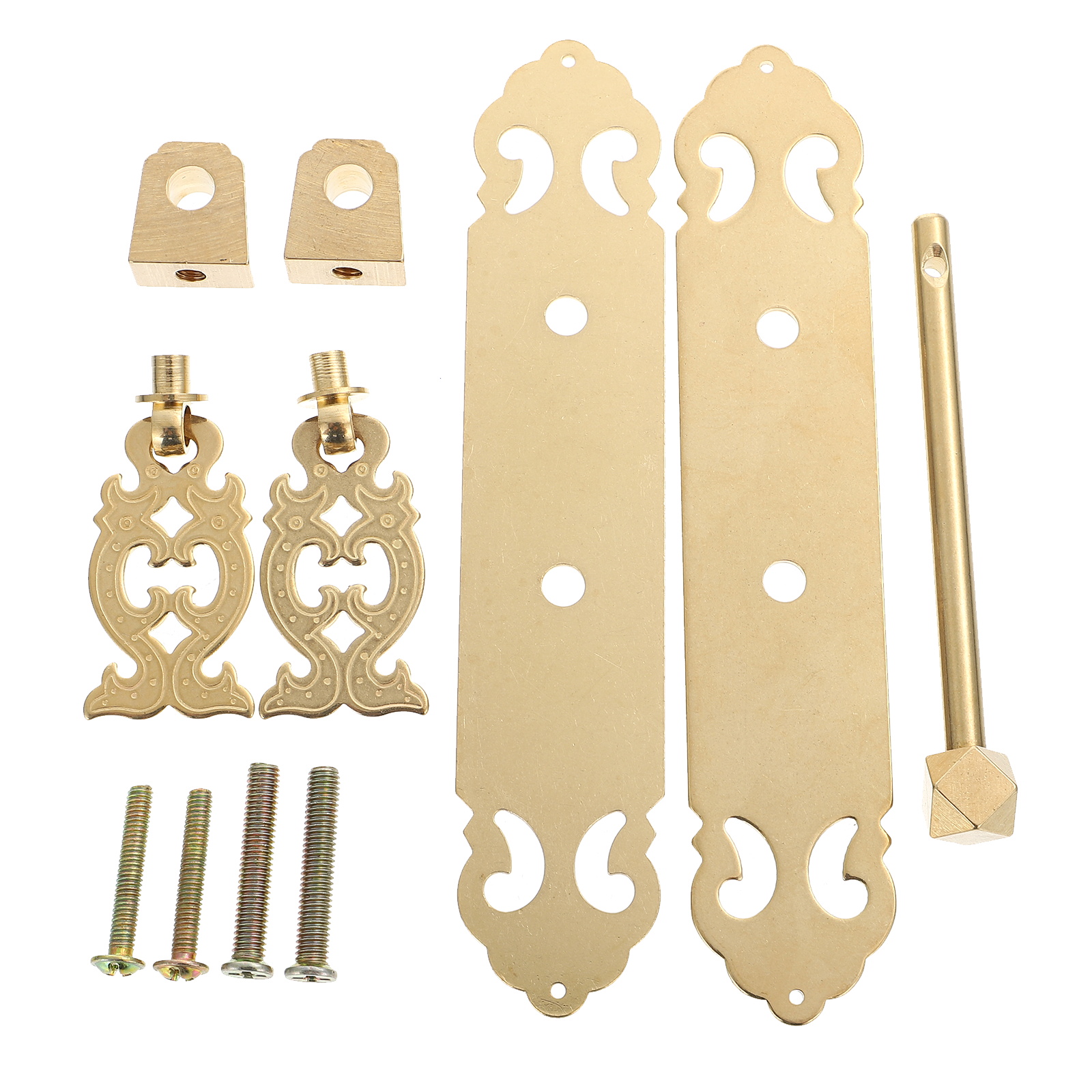 1 Set Antique Door Handle Chinese Style Door Handle Knobs