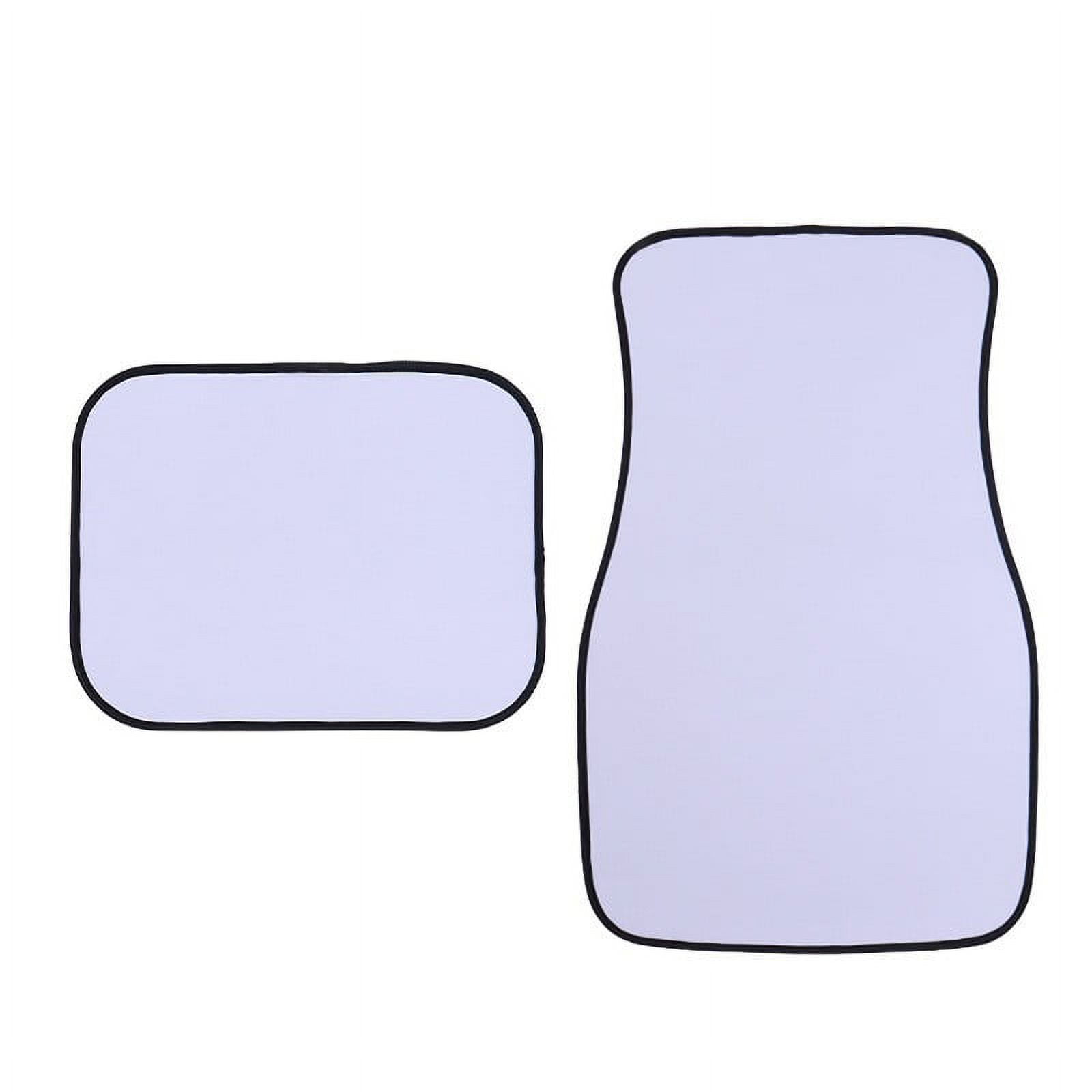 1 Set Auto Universal Floor Mat and Seat Mat DIY Sublimation Car Seat