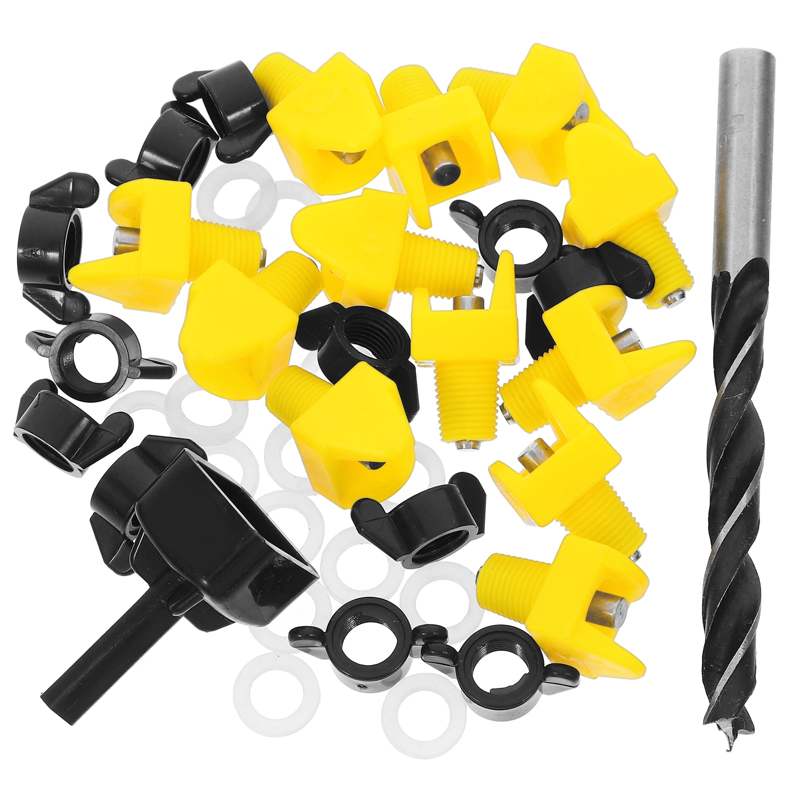 UCandy 30 Pcs PVC Tee Fittings For Chicken Waterer System - 1/2 Inch Threaded Connectors