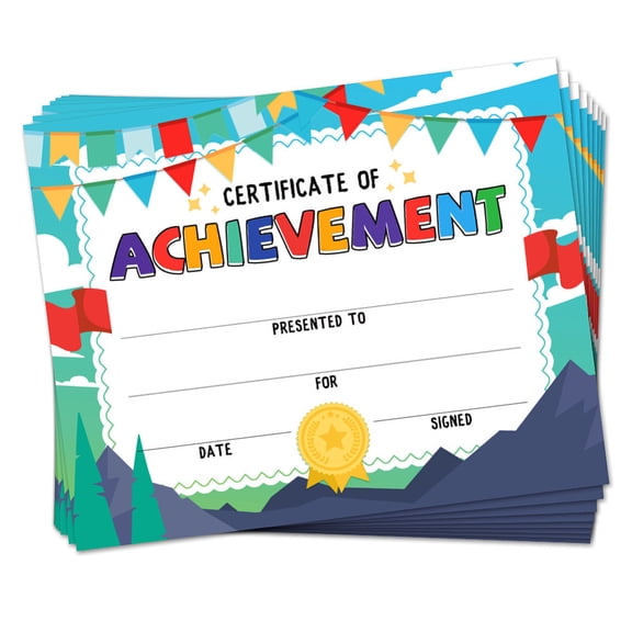 1 Set Award Certificate Holders Diploma Holders Rectangle Flag 200x250mm 30pcs/set