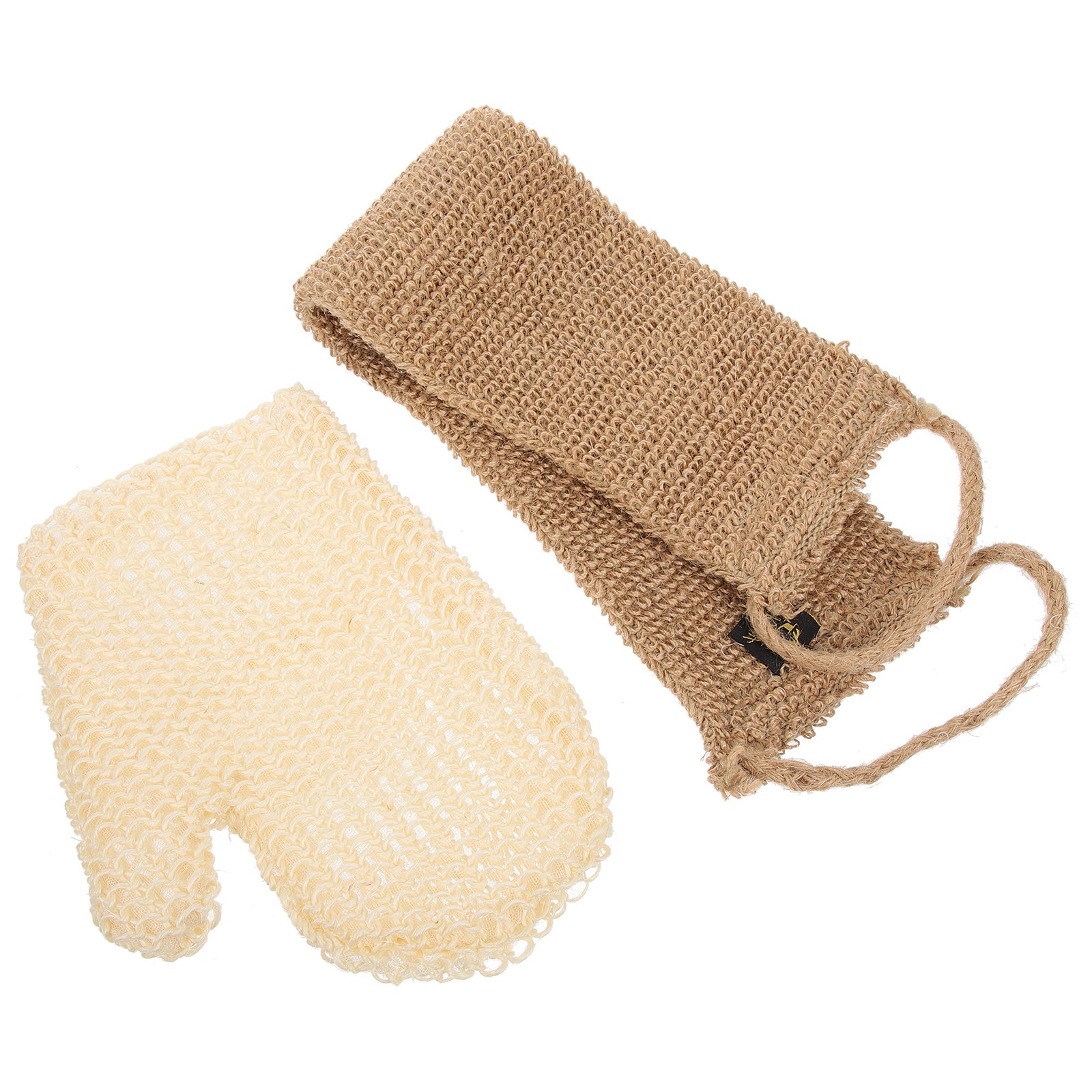 1 Set Back Scrubber Exfoliating Body Scrubber Glove Towel Bath Scrub
