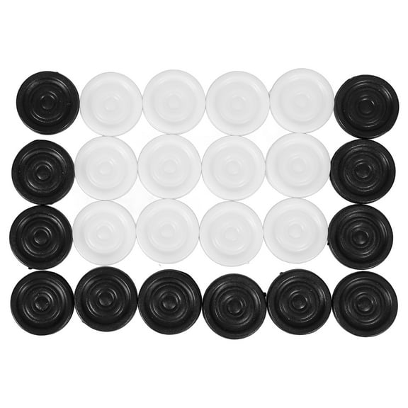 1 Set Backgammon Pieces Board Game Plastic Checkers Pieces Backgammon Pieces Accessory