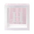 thumbnail image 1 of 1 Set Balloon Box Anti-deformed Wide Application Plastic Square Clear DIY Letter Box Party Supplies, 1 of 7