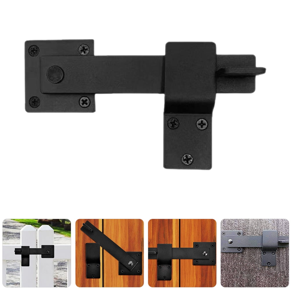 Hook And Eye Gate Latch 2 Pack Barn Door Latch Hook With Mounting Screws Stainless Steel Hook And Eye Latch Hook Lock For Sliding Barn Door - View #10