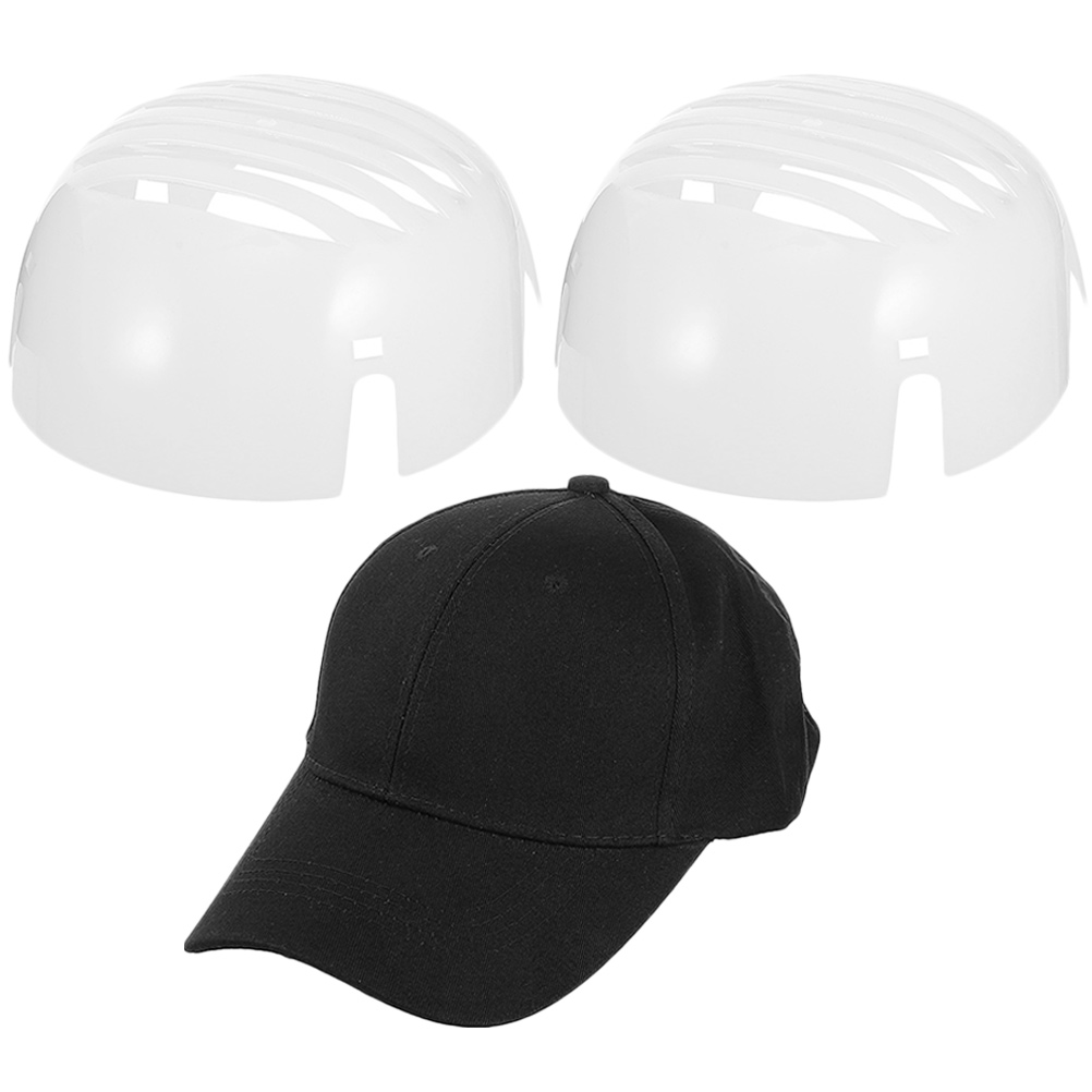 1 Set Baseball Cap with Bump Cap Insert Baseball Hat Universal Bump Cap