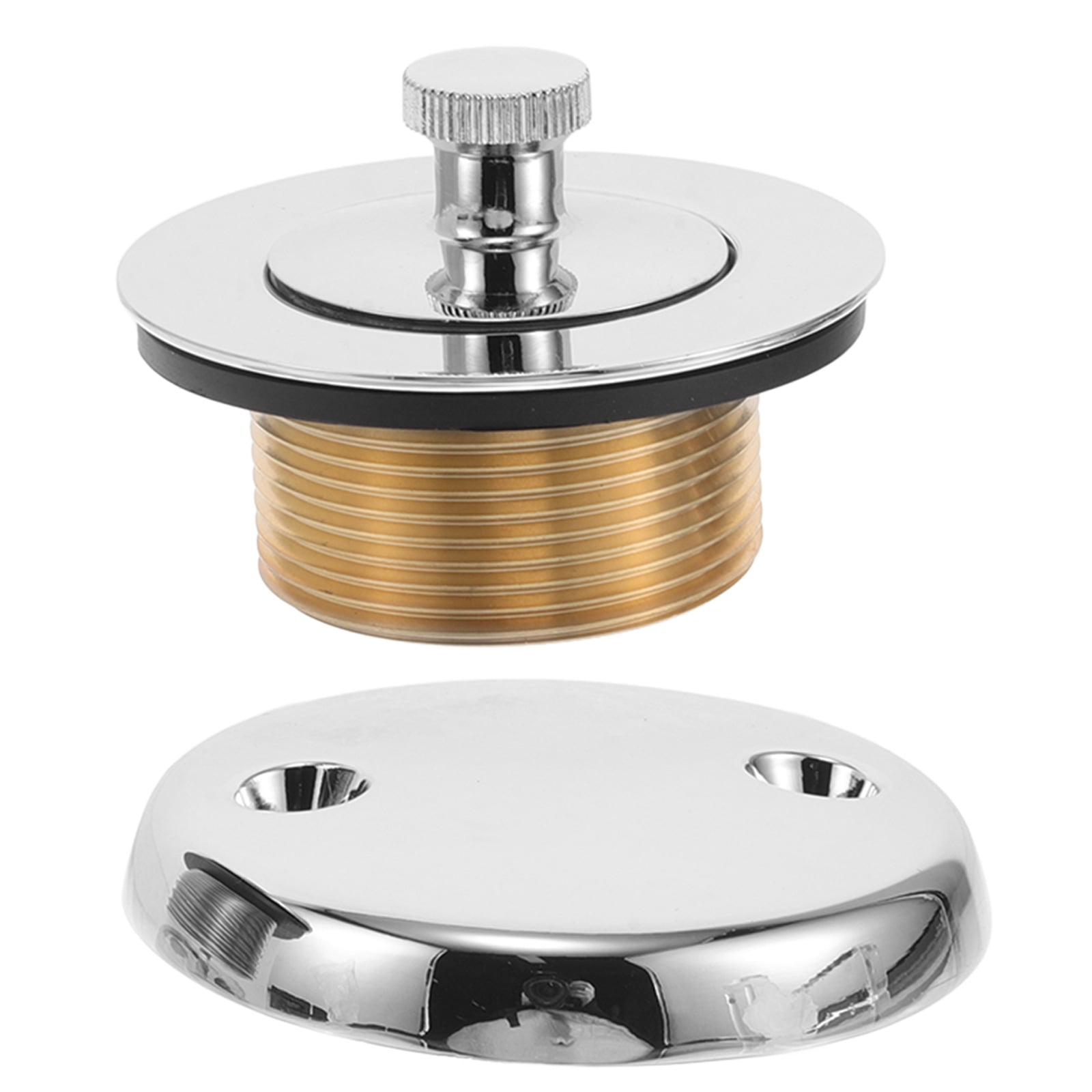 1 Set Bathtub Drain Kit with Strainer Stopper Lift and Turn Replacement ...