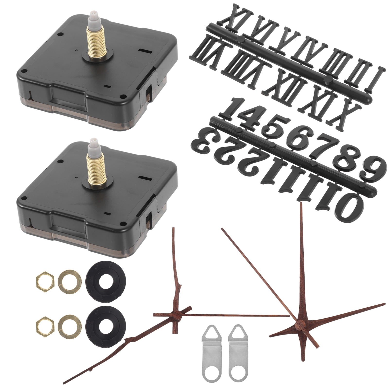 1 Set Battery Operated Clock Mechanism Replacement Wall Clock Movement