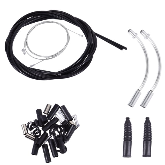 1 Set Bike Brake Cable Housing Kit Cycling Bicycles Brake Line Replacement