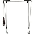 thumbnail image 1 of FONDOTIN Pulley System Ceiling Storage Rack for Garage Space Saving and Bike Organization, 1 of 7