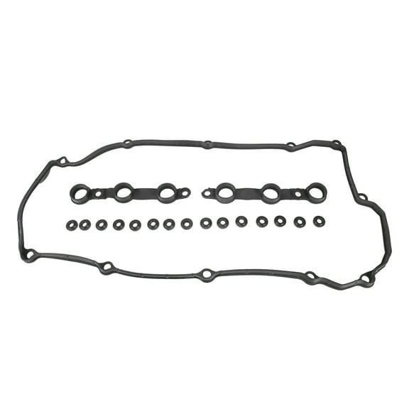 1 Set Black Valve Cover Gasket Set 11121726537/11129070532 for BMW E36 E38 E39 320i 323i 328i 528i 520i 523i 728i 728iL