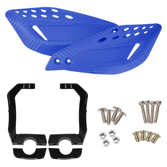 1 Set Blue Motorcycle Handguards Replacement Universal for 7/8" 22mm Handlebars Dirt Bike ATV Motocross