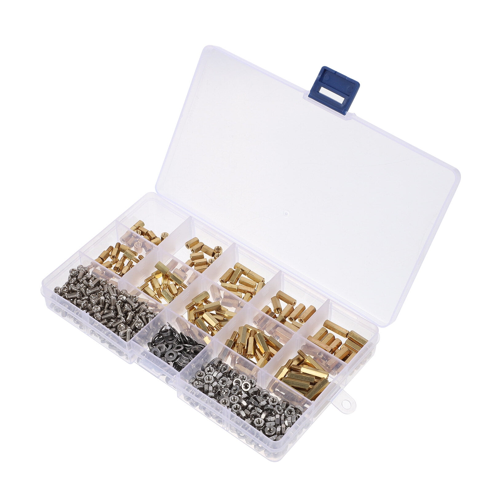 1 Set Brass PCB Standoffs Motherboard Standoff and Screws Nut Assorted Kit (750pcs per set