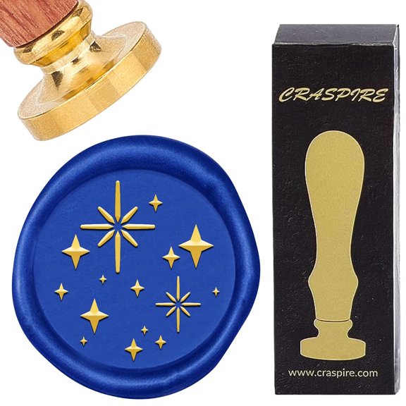 1 Set Brass Wax Seal Stamp with Handle for DIY Scrapbooking Tree Pattern 89x30mm