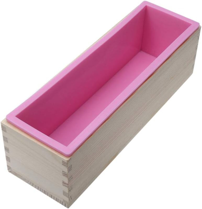Soap Making Silicone Liner Mold - 20.5x2.8x3.2 Inch Slab, 6.5 Lb Capacity, Food Grade