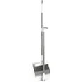 thumbnail image 1 of 1 Set Broom and Dustpan Combo, Long Handle Cleaning Set with 180 Degree Rotation, Standing Dust Pan with Teeth Scraper, One Size, White, 1 of 4