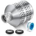 thumbnail image 1 of 1 Set Bubbler Sprinkler Heads, 3/4 Inch Internal Thread Rustproof Aluminum Diffuser Flood Nozzle for Yard, Vegetable Garden, Soaker Sprinkler with 40 Inch Tape, 1 of 7