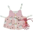 thumbnail image 1 of 1 Set Bunny Rabbit Harness with Cute Rabbit Fresh Flower Pattern Mini Harness Leash Small Animals Escape Proof Easy Control Accessory for Rabbit Hedgehog Ferret Guinea Pigs Piggies Squirrel, 1 of 8
