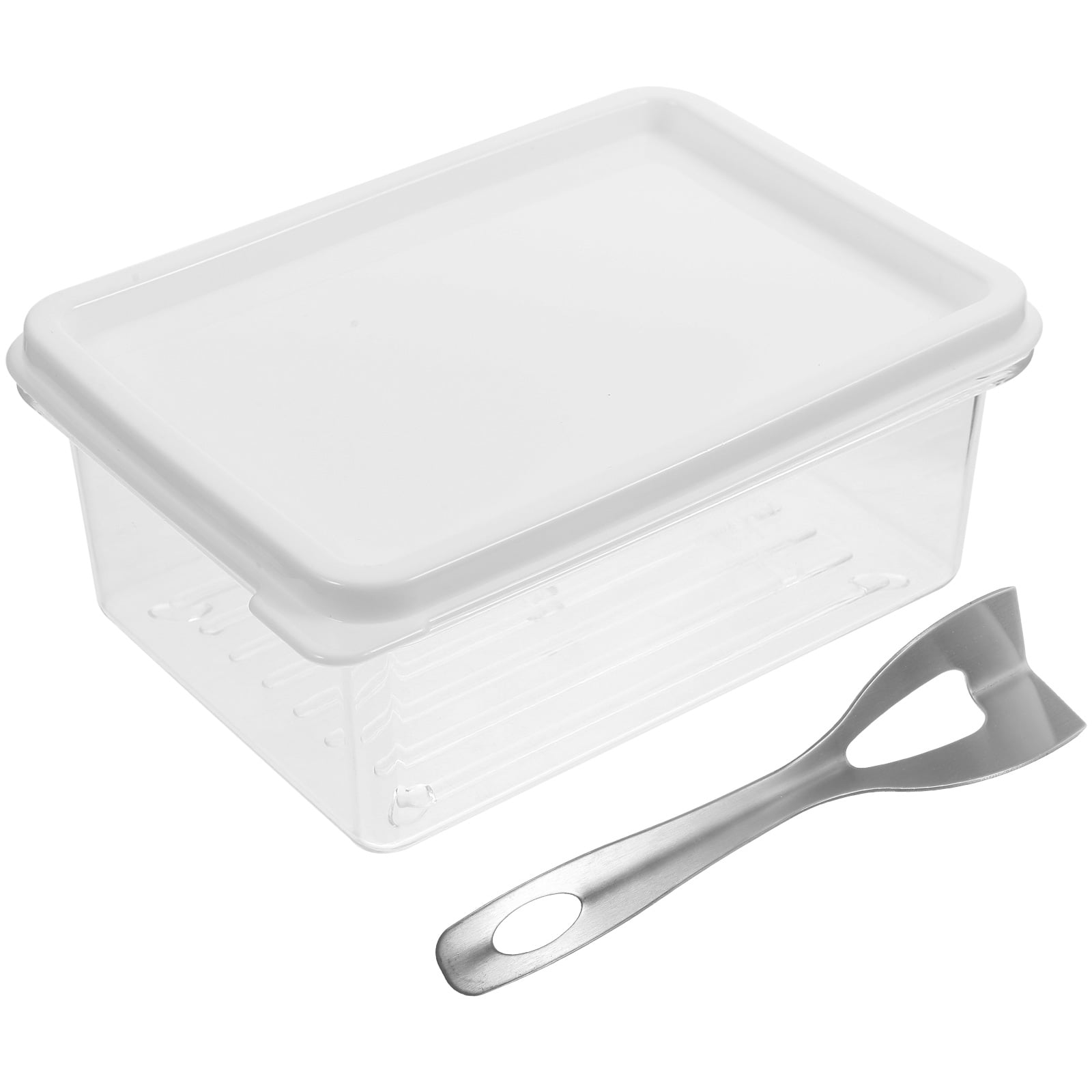 1 Set Butter Keeper Reusable Butter Holder with Butter Cutter Kitchen Cheeses Box Butter