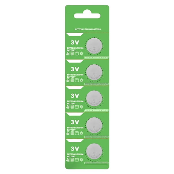 1 Set Button Cell 3V for Automotive Remote Control Stable Power Button Coin Cell Batteries 210mAh