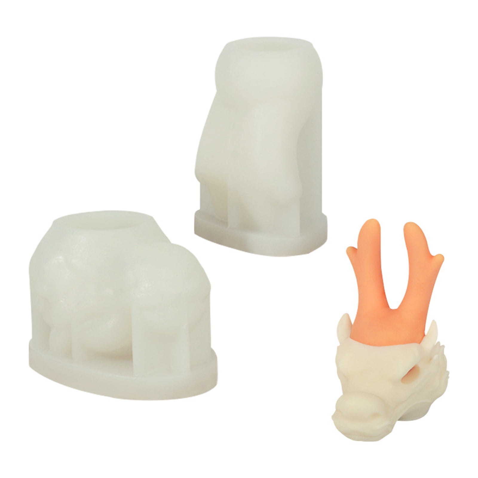 1 Set Candle Molds for Making Candle Soap Plaster Ornament Cake Fondant