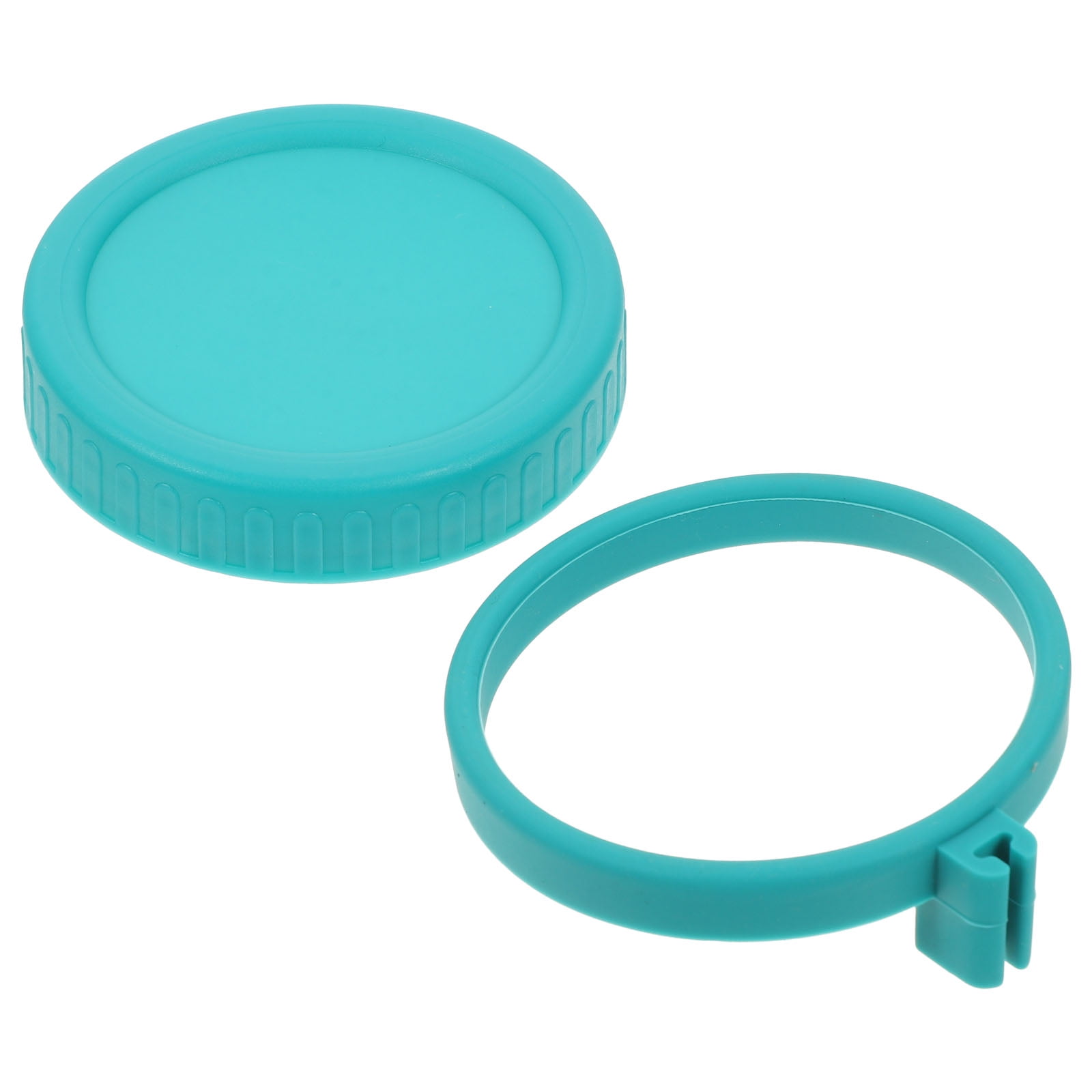 1 Set Canning Jar Caps Mason Jar Plastic Lids Mason Jar Replacement