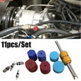 1 set car air conditioning valve core kit + removal tools