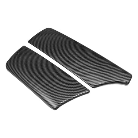 1 Set Car Center Armrest Box Cover Lid Trim Carbon Fiber Pattern for BMW 5 Series F10 F11 2011-2017