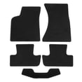 thumbnail image 1 of 1 Set Car Floor Mats for Audi Q5 2009-2016 Velour Black Front and Rear Auto Floor Carpet Liners Rugs, 1 of 6