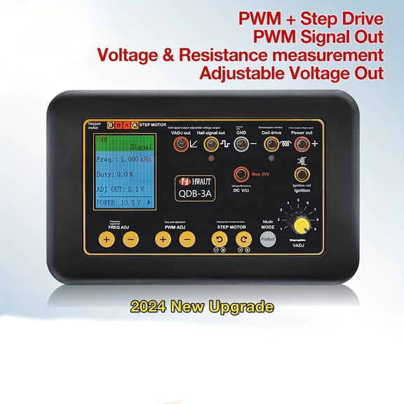 1 Set Car Ignition Coil & Actuator Tester QDB-3A 2A for Stepper Motors, Solenoid Valves, Injectors, PWM Diagnostics