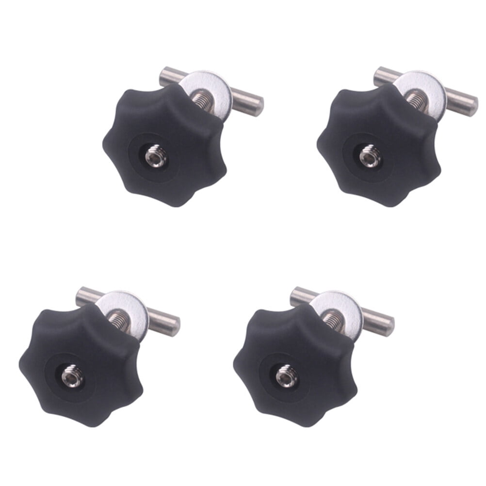 1 Set Car Rail T-Track Bolts Practical Star Threaded Fixing T-Bolts and ...