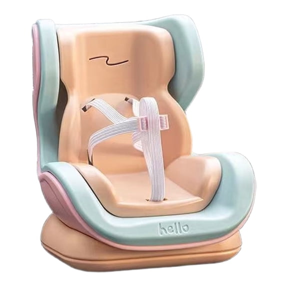 1 Set Car Seat for 8cm Dolls,Miniature Air Vent Clip Doll Seat for Car,Cute Car Ornaments for Doll Display,Doll Accessory for Collectors & Interior Decor,,Car Seat for Dolls Secure and Stylish,Yellow