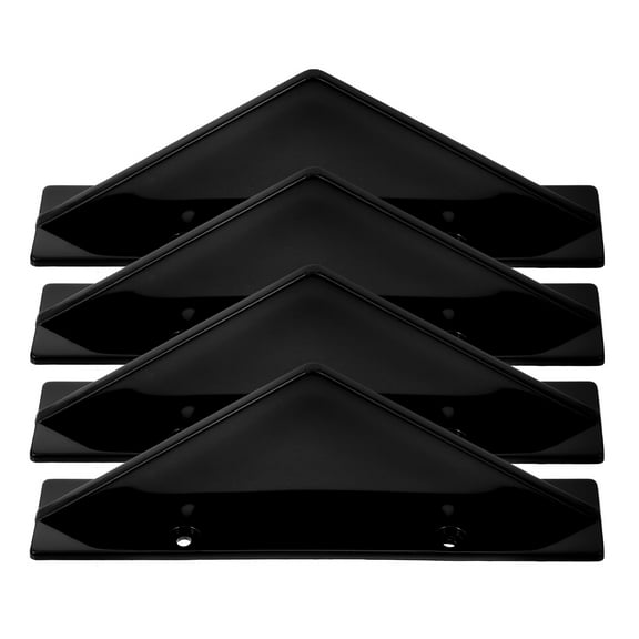 COSMOBETTY Universal Rear Spoiler Black ABS 1 Set