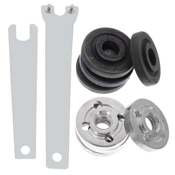 1 Set Carbon Steel Wrench Angle Wrench Set Lock Nut Spanner Tool