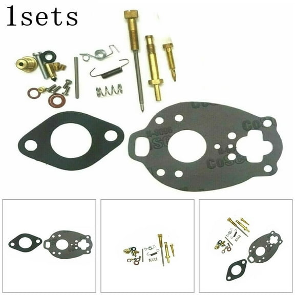 1 Set Carburetor Repair Kit for Ford Tractors Schebler 2N 8N 9N TSX33 TSX241 Carburetor Carb Rebuild Set