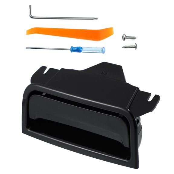 Unique Bargains 1 Set Center Console Cover Lock for GMC 22792217 Plastic Matte, Black