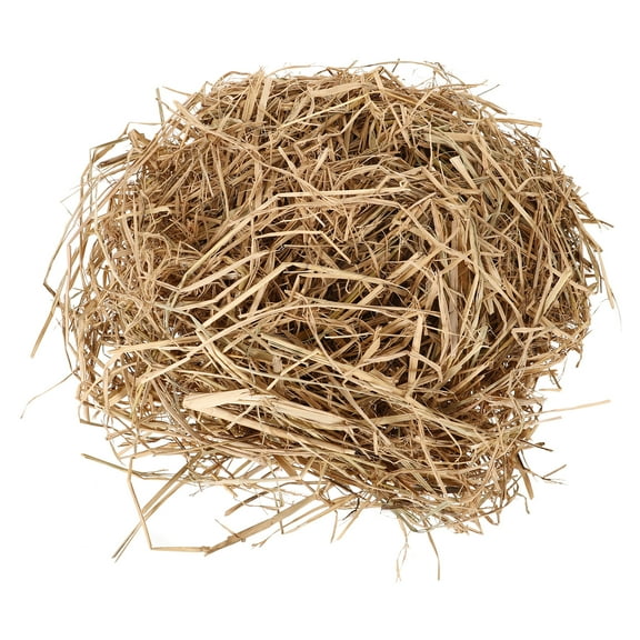 1 Set Chicken Bedding Liner Chicken Coop Nesting Straw Chicken Bedding Shredded Straw (250g)
