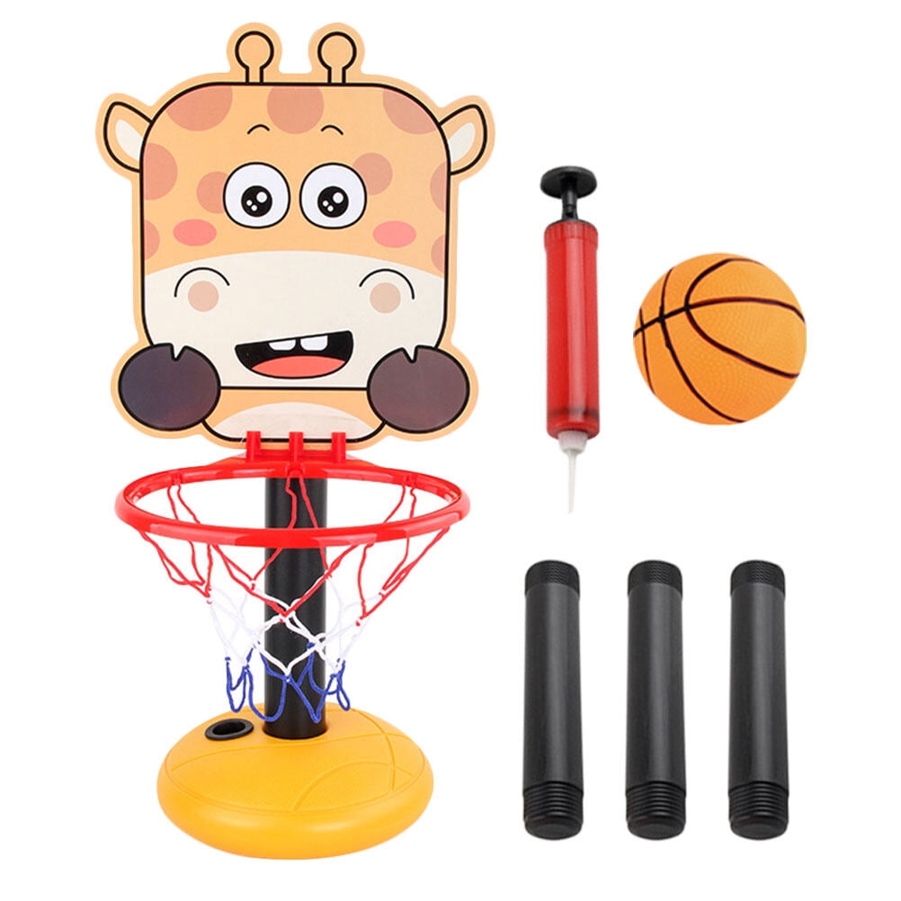 1 Set Children Basketball Frame Toy Freestanding Basketball Toy Cartoon